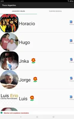 Truco Argentino android App screenshot 12