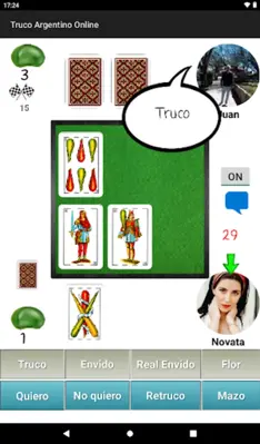Truco Argentino android App screenshot 14