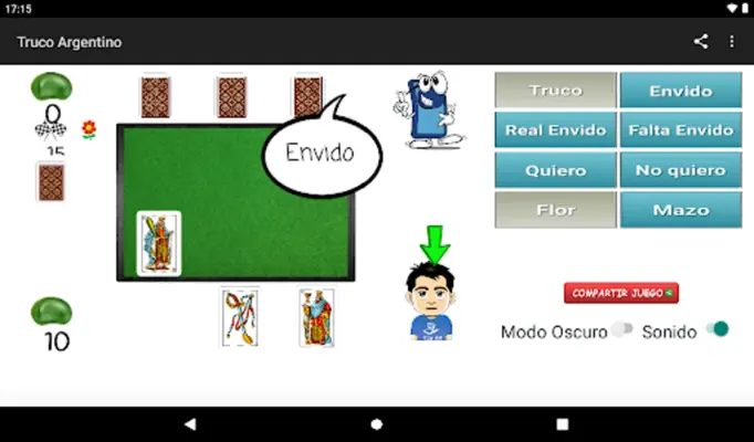 Truco Argentino android App screenshot 18