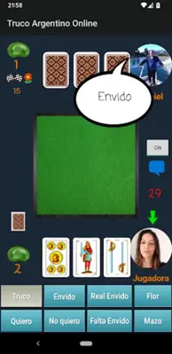 Truco Argentino android App screenshot 22