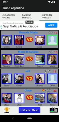 Truco Argentino android App screenshot 24