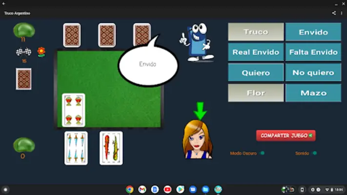 Truco Argentino android App screenshot 2